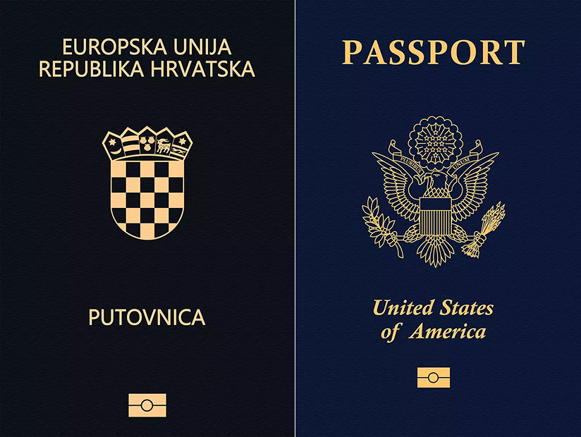 Croatian passport
